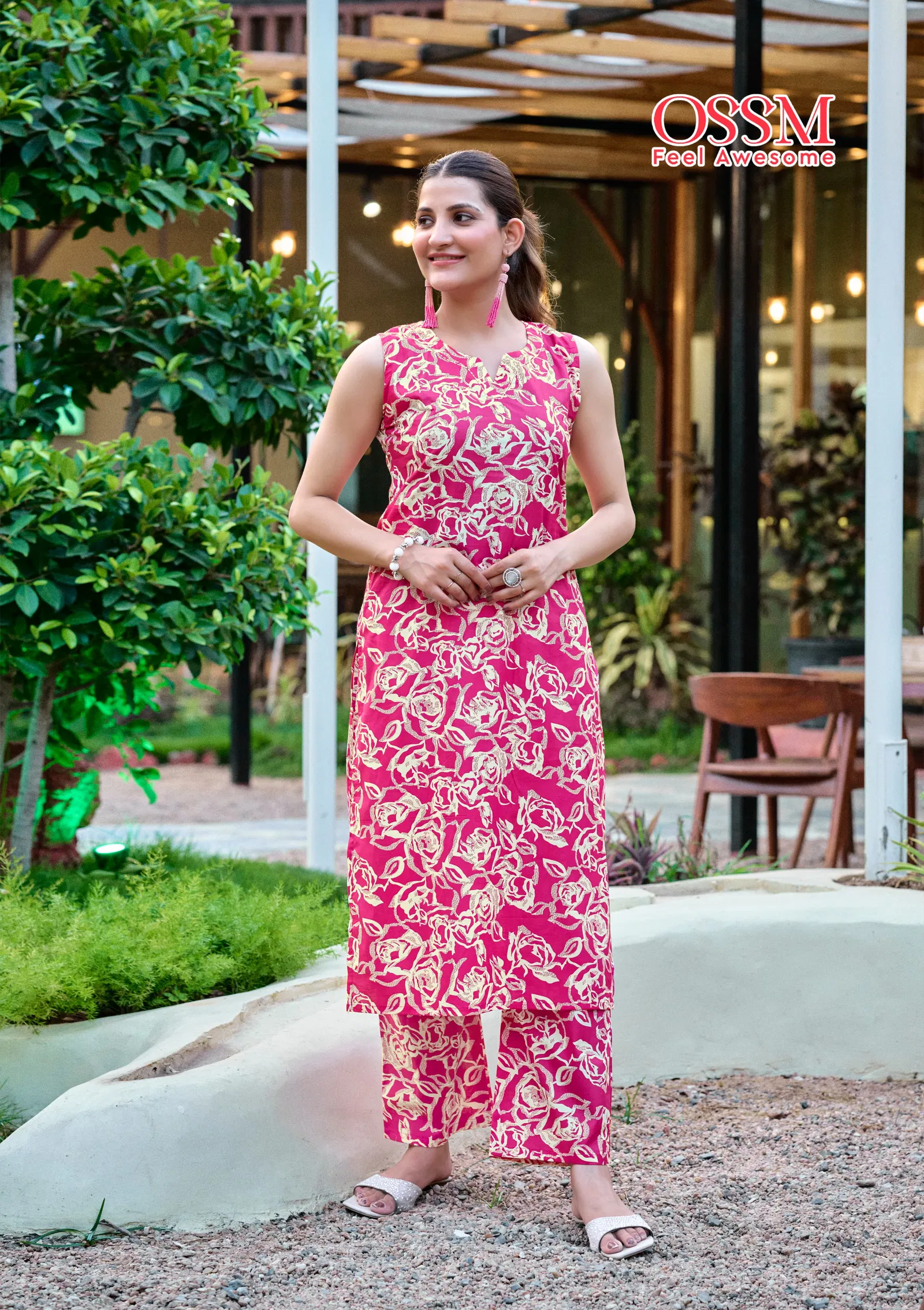 Summer Threads Vol 3 By Ossm Cotton Printed Co Ord Set Suppliers In India